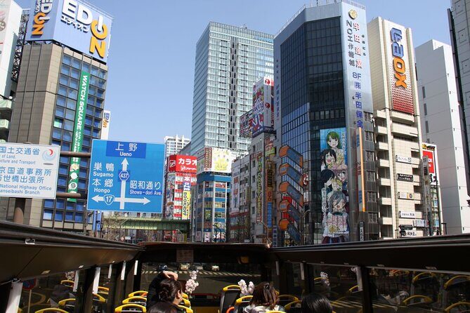 Tokyo: Open Top Sightseeing Bus with Audio Guide - Frequently Asked Questions
