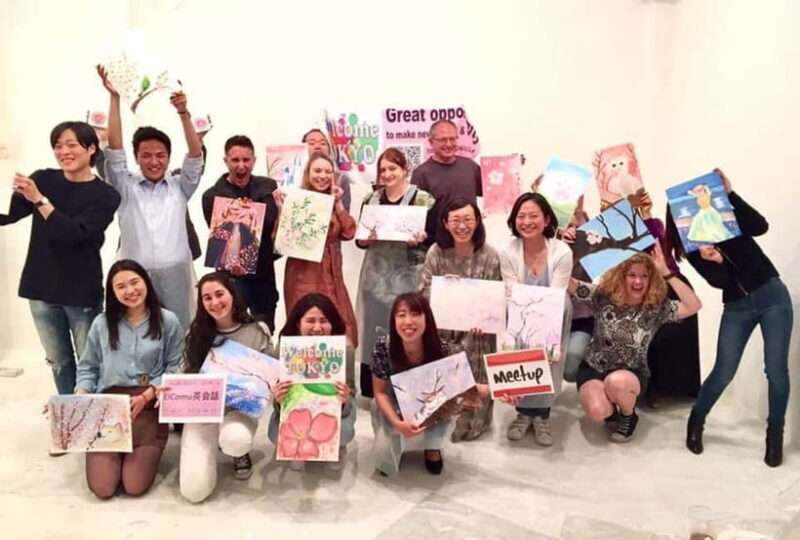 Tokyo: Paint and Wine "Japan scenery and Seasons" - Breaking Down the Itinerary and Themes