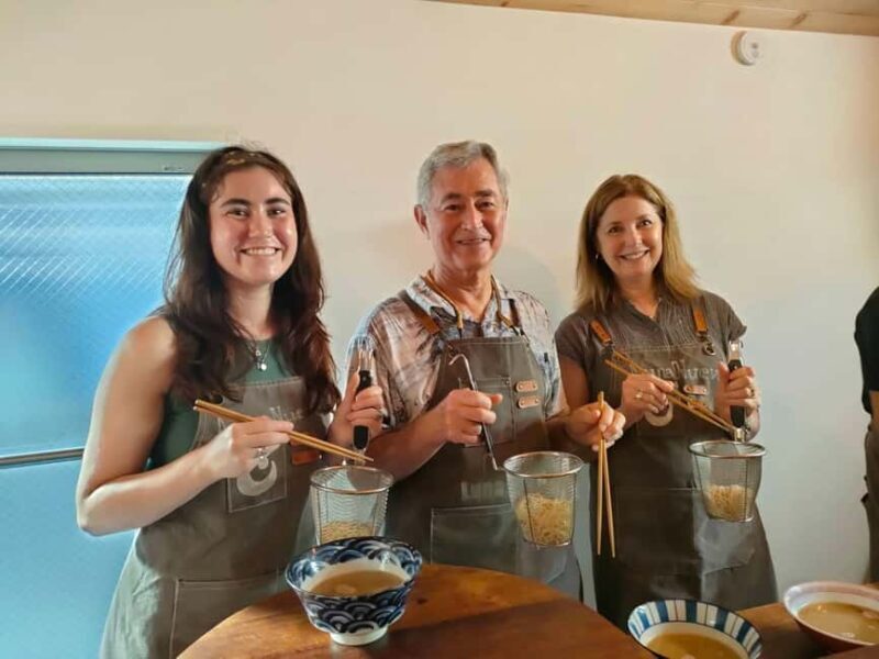 Tokyo: Ramen & Dumpling Cooking Class w/Chef/Vegan available - FAQs