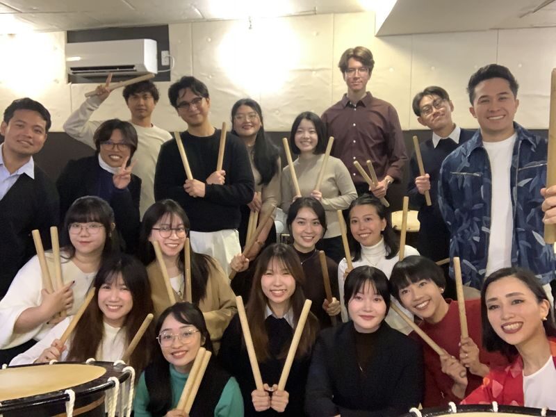 Tokyos Authentic and Finest Taiko Drumming Experience - A group performance, plus a video to keep