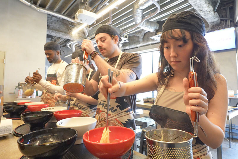 Tokyo: Shibuya Ramen Making - From Scratch to Your Own Bowl! - Three bowls make this more than a cooking demo