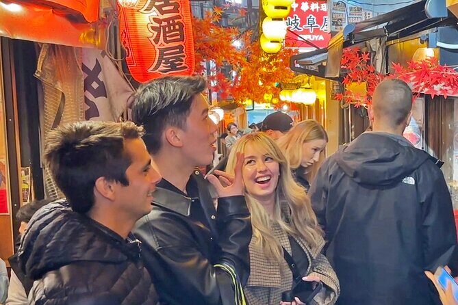 Tokyo: Shinjuku Bar Hopping & Night Walking Tour - Detailed Breakdown of the Itinerary