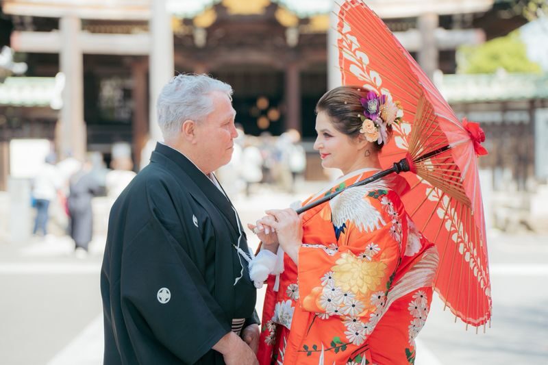 Tokyo Shinto Wedding Ceremony with Bridal Kimono & Photos - Standard photos or a Premium Shinto ceremony