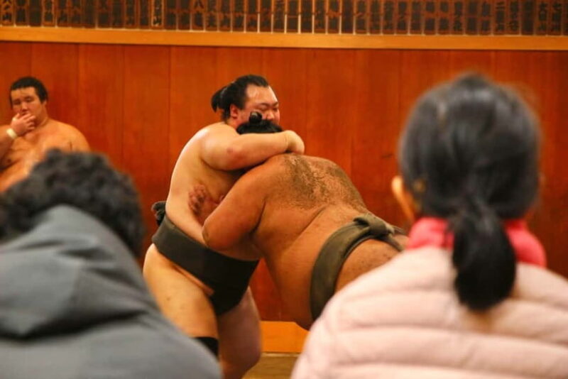 Tokyo: Sumo Morning Practice & Behind-the-Scenes Access - The Japanese Brunch: Local Flavor and Conversation