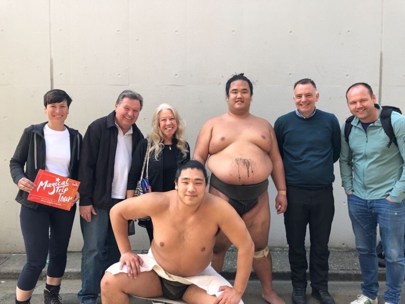 Tokyo Sumo Morning Practice Tour with Ring-Side Seats + Photo Shoot - Learning the rules before the action
