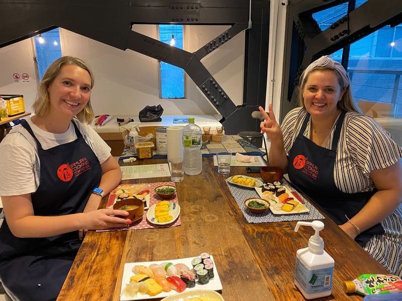 Tokyo Sushi and Cooking Class (2.5 Hours) - Make dietary requests before you arrive