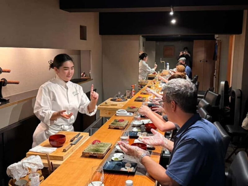 Tokyo: Sushi Making Class in Ginza with Drink - A Closer Look at the Itinerary