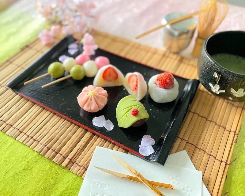 Tokyo Tea Ceremony with a Side of Homemade Mochi (2.5 Hr) - Turning Beans, Rice, and Sugar into Wagashi