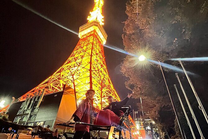Tokyo Tower Adventure 60 Minute Scenic Rickshaw Ride - Keio University Mita Campus