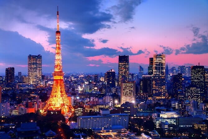 Tokyo Tower Observation Deck E-Tickets. - Key Points
