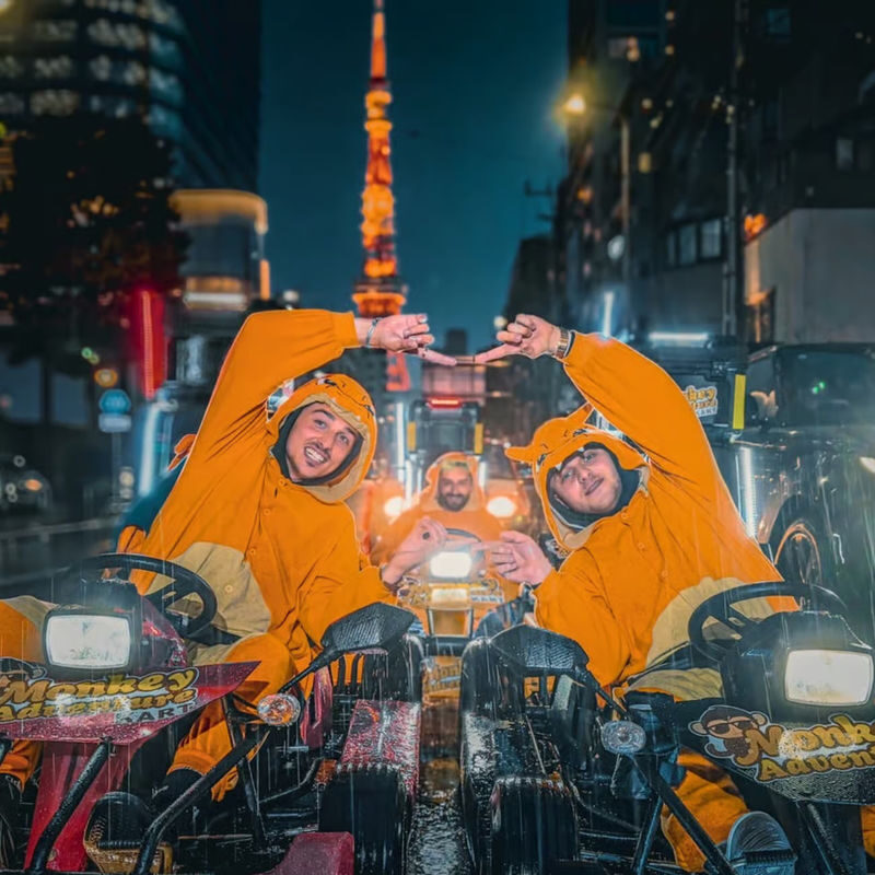 Tokyo Tower to Shibuya Crossing: Costume Drive Through City Icons - At a glance