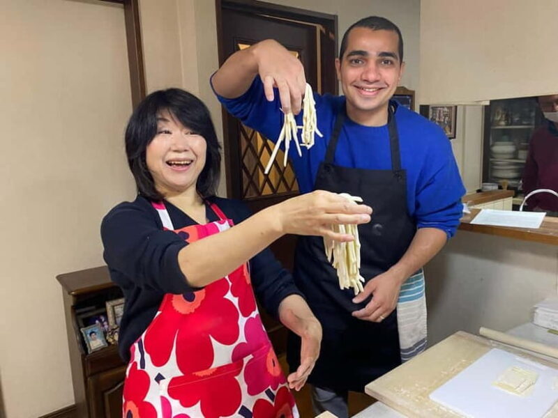 Tokyo: Traditional foot-kneaded Udon noodles class - A Closer Look at the Experience
