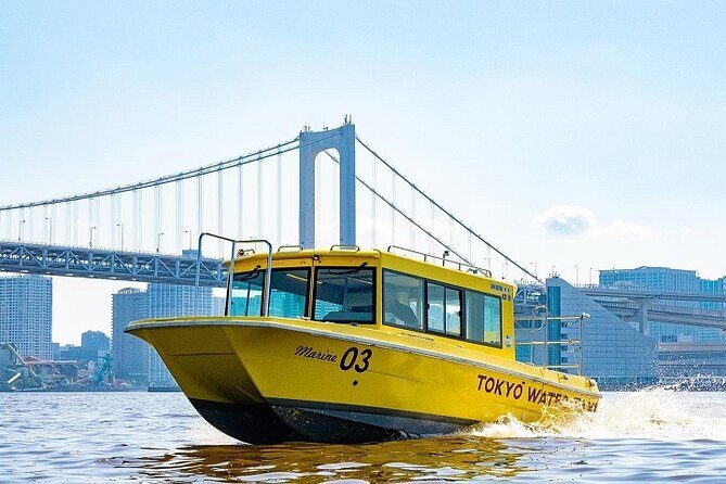 Tokyo Water Taxi Heritage Tour - A Unique Perspective on Tokyo: The Water Taxi Heritage Tour