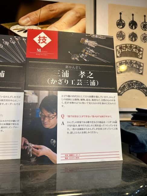 Tokyo : Zen Journey Tour - Kanzashi, Meditation & Tea - Key Points