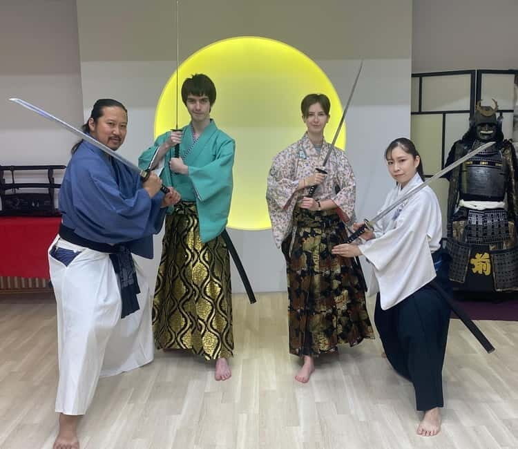 Tokyo:Become a samurai! Wear a costume and use a sword! - Experience the Spirit of a Samurai in Tokyo