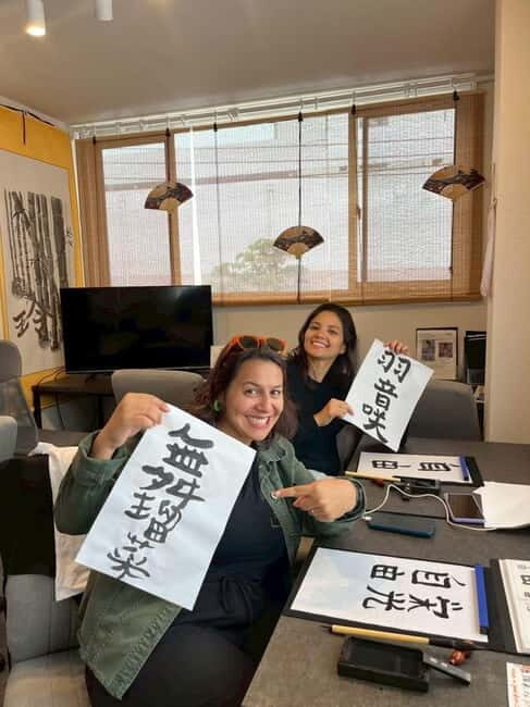 Tokyo:Calligraphy &Make your original folding fan in Asakusa - What’s Included and What’s Not