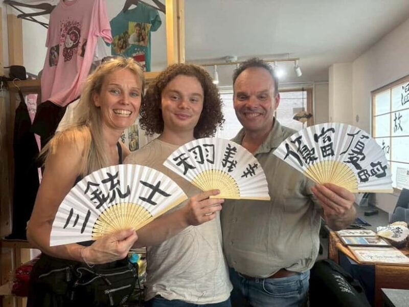 Tokyo:Calligraphy &Make your original folding fan in Asakusa - Practical Details and Tips