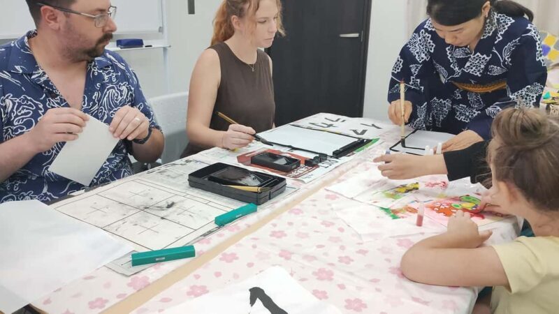 Tokyo:Calligraphy, Origami & Kimono Private Family Workshop - Experience Japan’s Traditions in a Private Family Workshop