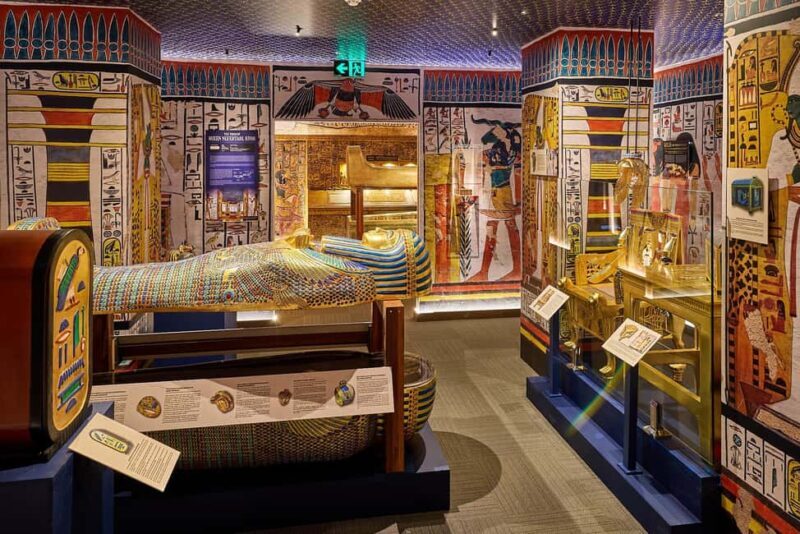 Tomb of the Pharaohs Entry Ticket - The Mummies and Sarcophagi