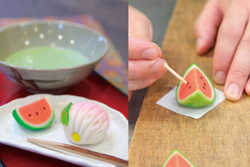 TOMODACHIYA-Wagashi confectionery making experience in Kumamoto - Making Nerikiri at Tomodachi-ya