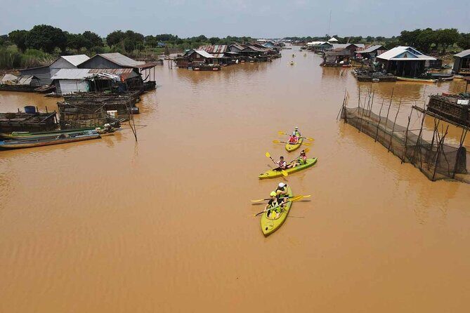 Tonle Sap Lake Unique Kayaking at Kompong Pluk Floating community - The Full Breakdown: What You Can Expect from the Tour