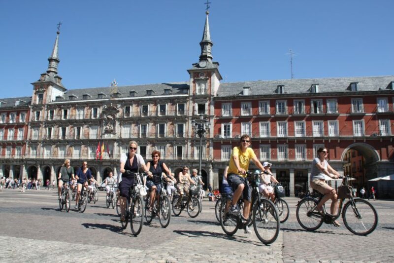 Top highlights of Madrid Bike Tour- 3hrs (e-bike optional) - Discover Madrid in 3 Hours on a Bike Tour