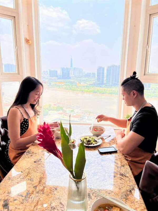 Top Home Cooking Class with Stunning River View AC Kitchen - Key Points