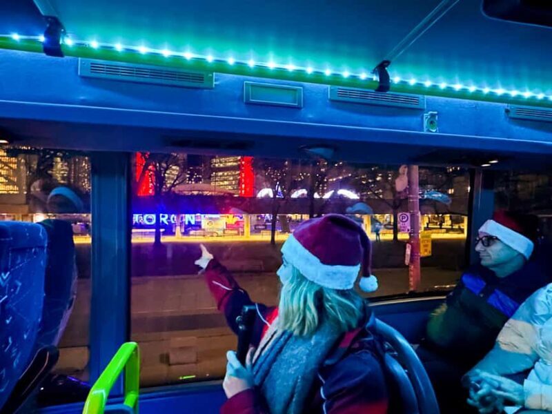 Toronto: Festive Lights Bus Tour - A Detailed Look at the Toronto Festive Lights Bus Tour
