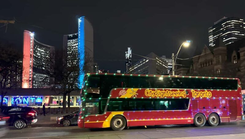 Toronto: Festive Lights Bus Tour - FAQ