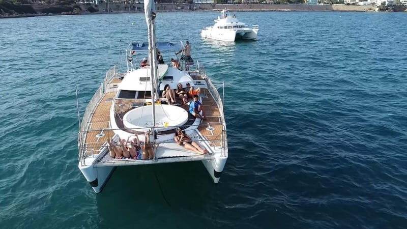 Torrevieja: Catamaran ride and sunset with swimming. - Key Points