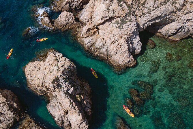 Tossa de Mar: Kayak & Snorkel Tour with Paella from Barcelona - Detailed Itinerary Breakdown