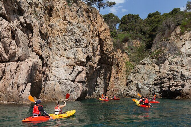 Tossa de Mar: Kayak & Snorkel Tour with Paella from Barcelona - The Sum Up