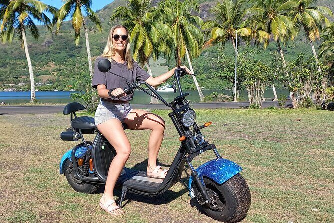 Tour DE Moorea EN electric citycoco (EN autonomy) - The Details of the Moorea Electric Scooter Tour