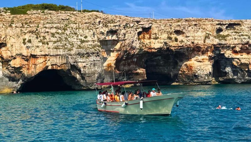 Tour di 2 ore alle Grotte di S. M. di Leuca - Key Points