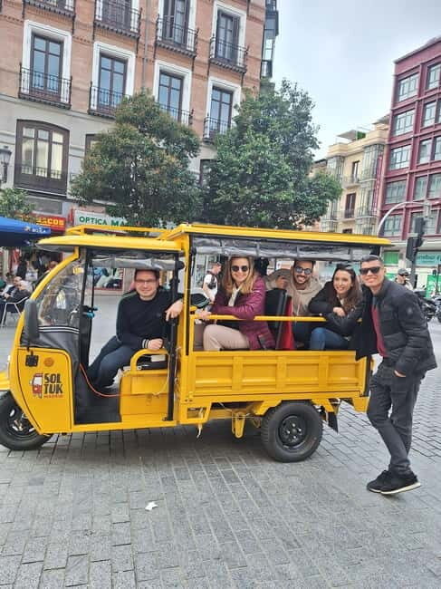 Tour en Tuk Tuk por lo mejor de Madrid - FAQ
