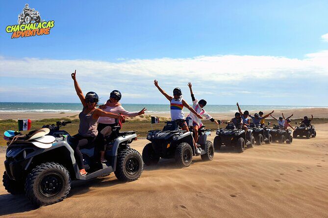 Tour in 4x4 ATVs inside the Dunes of Chachalacas, Veracruz - Discovering the Dunes of Chachalacas by 4x4 ATV
