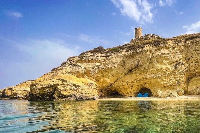 Tour La Dolce Vita stops for swimming, Snorkeling and Prosecco - Experience the Best of Cagliaris Gulf on La Dolce Vita Boat Tour