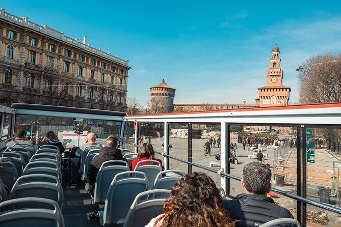 Tour of Milan by open bus, valid for 3 days - Key Points