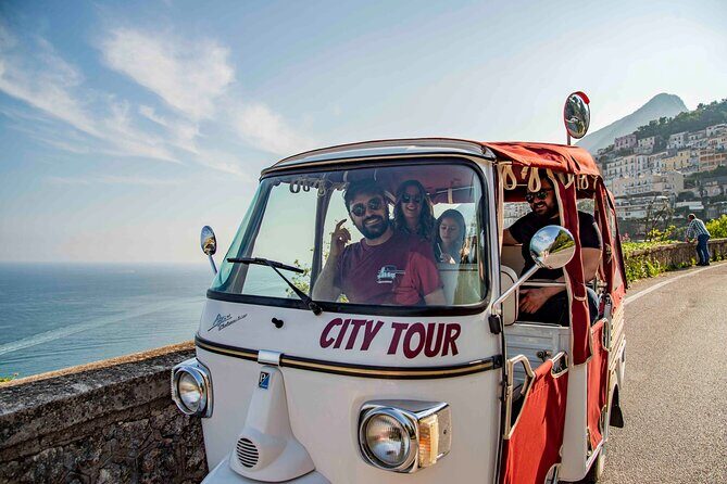 Tour of Vietri and its villages on board the Ape Calessino (tuktuk) - A Unique Way to Explore Vietri sul Mare and Its Hidden Corners