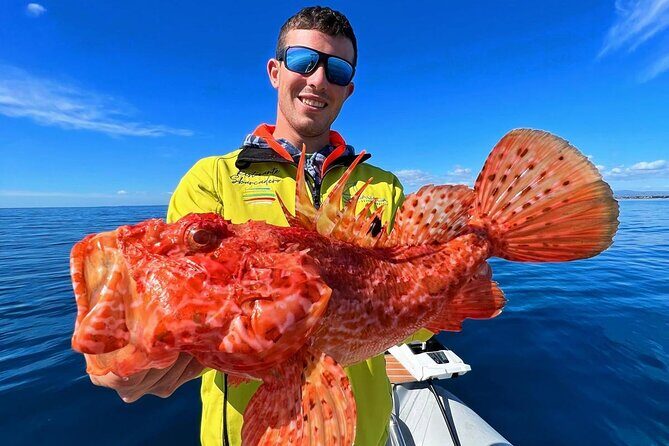 Tour with medium seabed or rod fishing. - A Hands-On Sea Adventure in Sicily with Deep Sarina