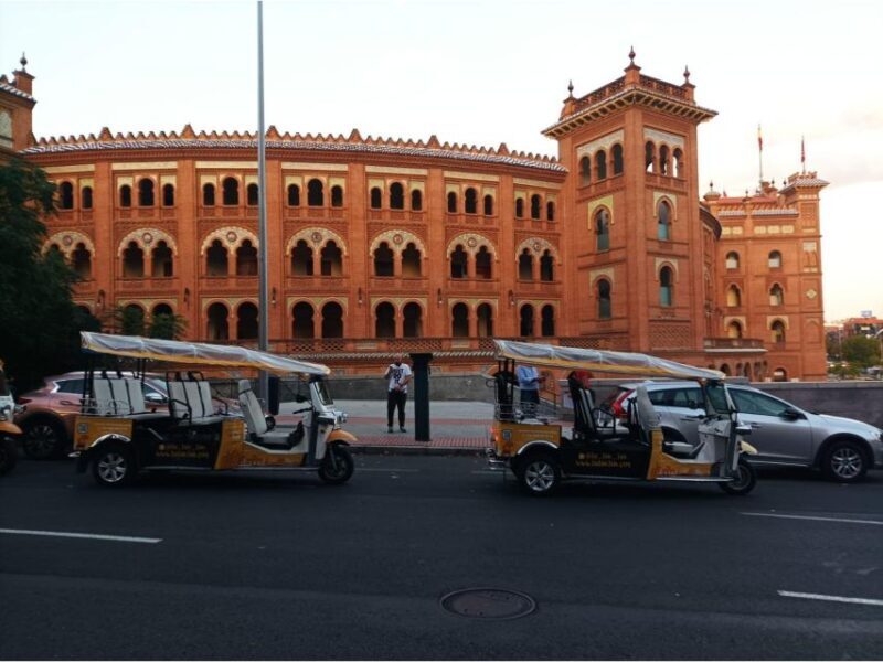 Tour with Private guide in Tuk Tuk through Madrid Torero - Exploring Madrid in a New Way: The Tuk Tuk Experience