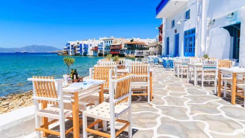 Tradiotional food and drinks with a Mykonian girl - A Closer Look at the Tour Experience