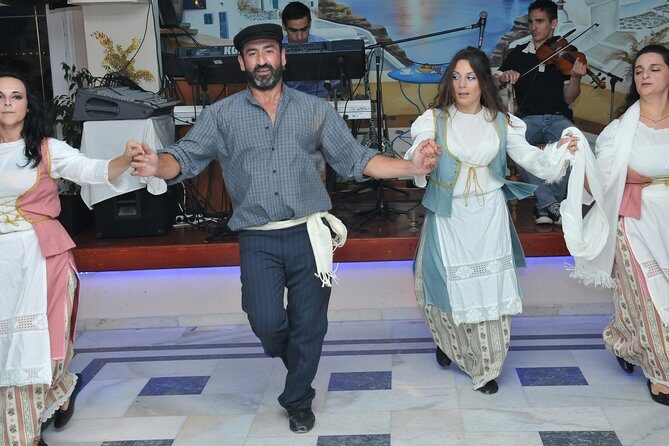 Traditional Greek Night live Music & Dinner Show in Santorini - Frequently Asked Questions