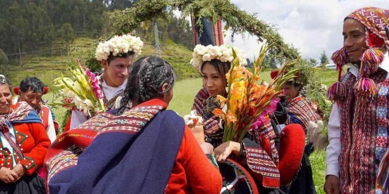Traditional Inca wedding ceremony in the Sacred Valley - Analysis of the Value