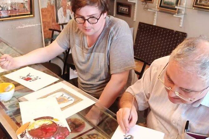 Traditional miniature painting class at Pacific Art - An In-Depth Look at the Miniature Painting Experience