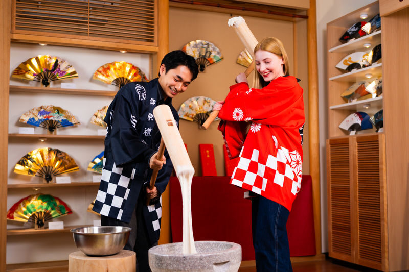 Traditional Mochi Making Class in Kyoto - Making Mochi at MUTEKI Theater