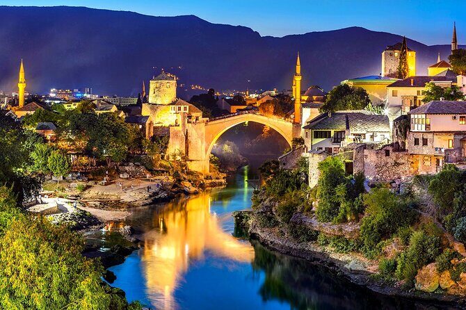 Transfer Dubrovnik > Bosnia: Sarajevo / Mostar / Jajce / Trebinje / Pocitelj etc - Key Points