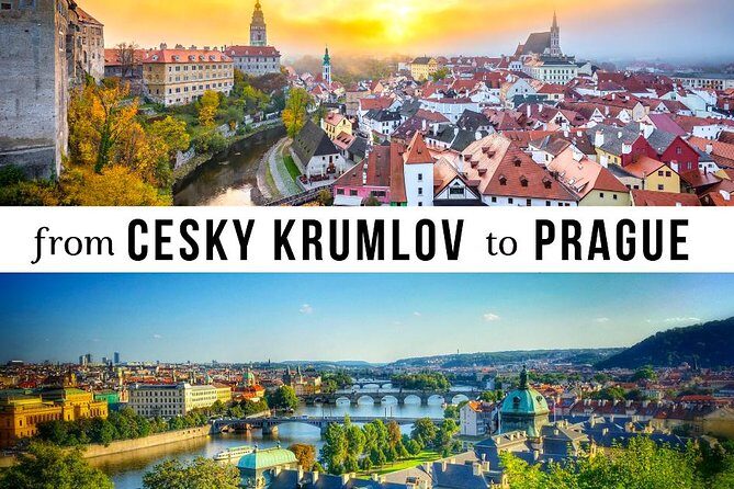 Transfer from Cesky Krumlov to Prague: Private daytrip with 2h for sightseeing - Key Points