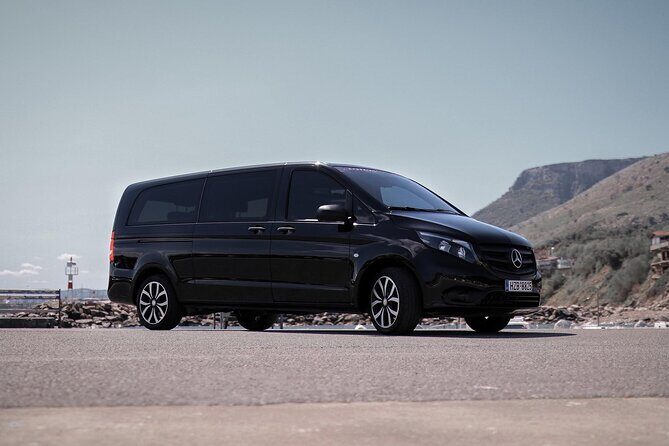 Transfer Heraklion Airport to AGIOS NIKOLAOS area up to 7 - A Smooth Arrival: Private Transfer from Heraklion Airport to Agios Nikolaos