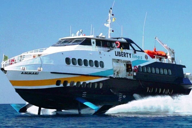 Transfer package from Palermo airport to Favignana (transfer + hydrofoil ticket) - Key Points